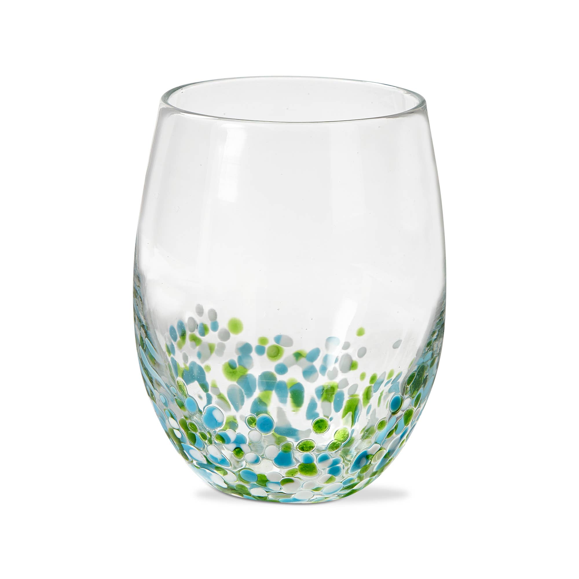 Pebble Stemless Wine - Green
