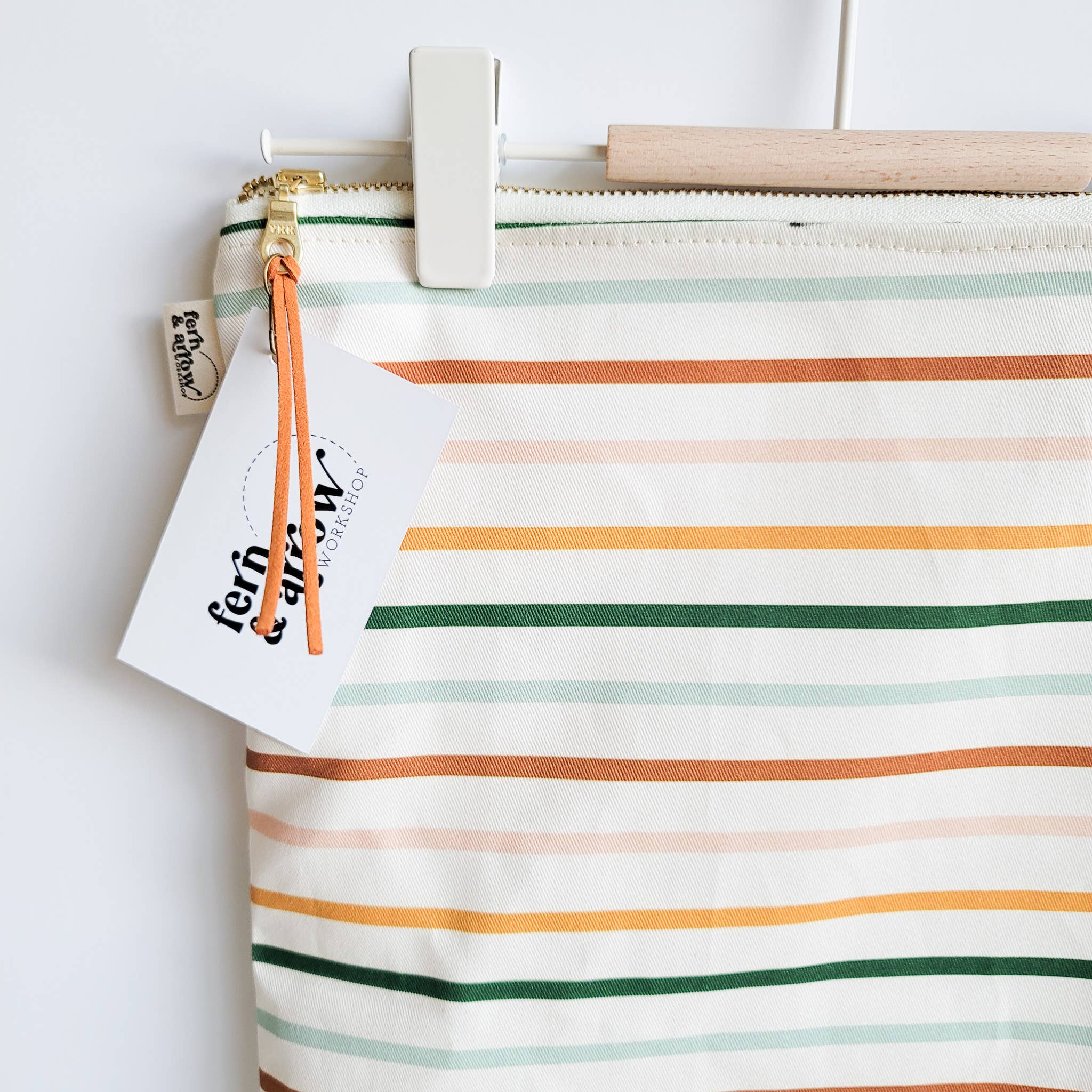 Water Resistant PUL Wet / Dry Bag - Juliette Stripe