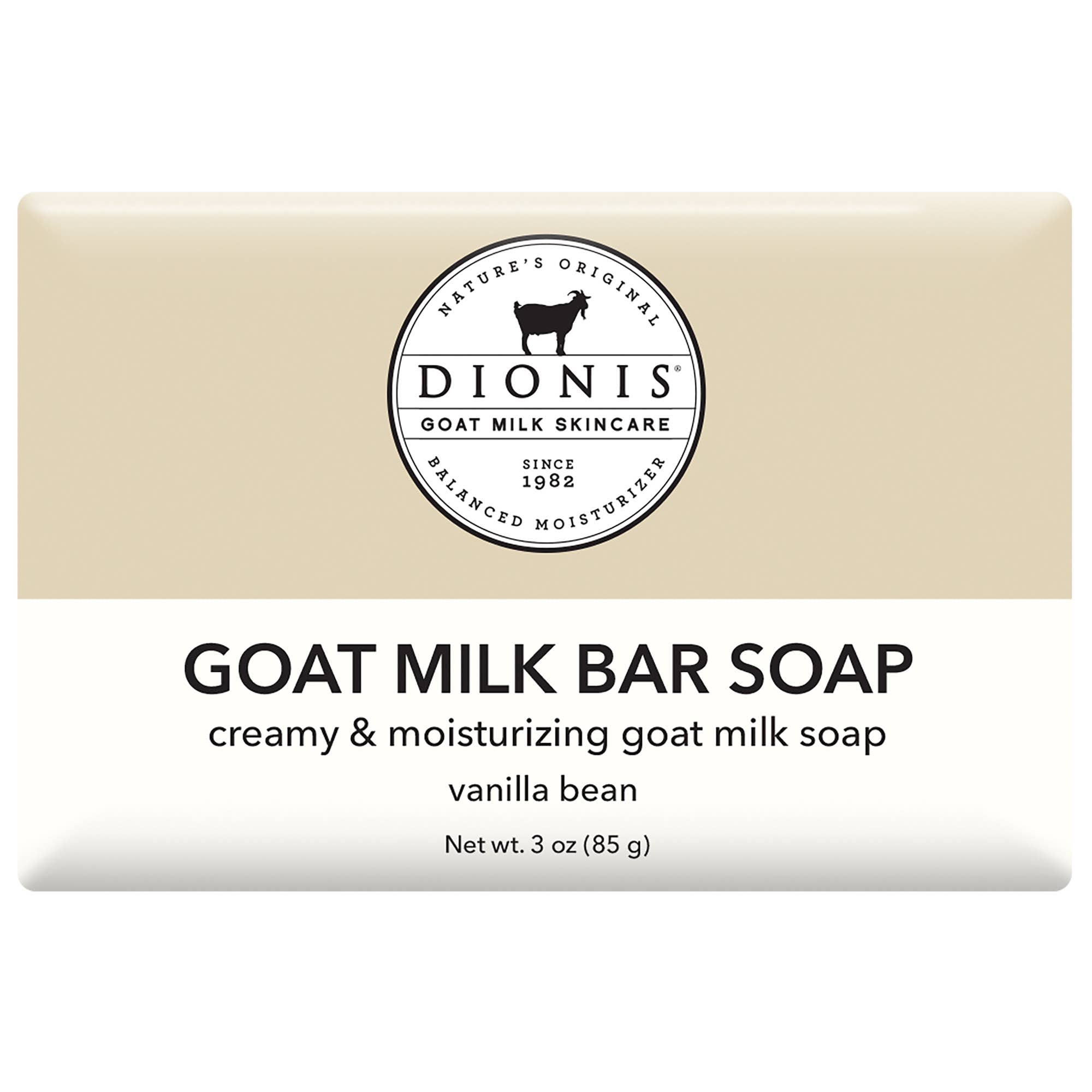 Dionis Vanilla Bean Goat Milk Bar Soap