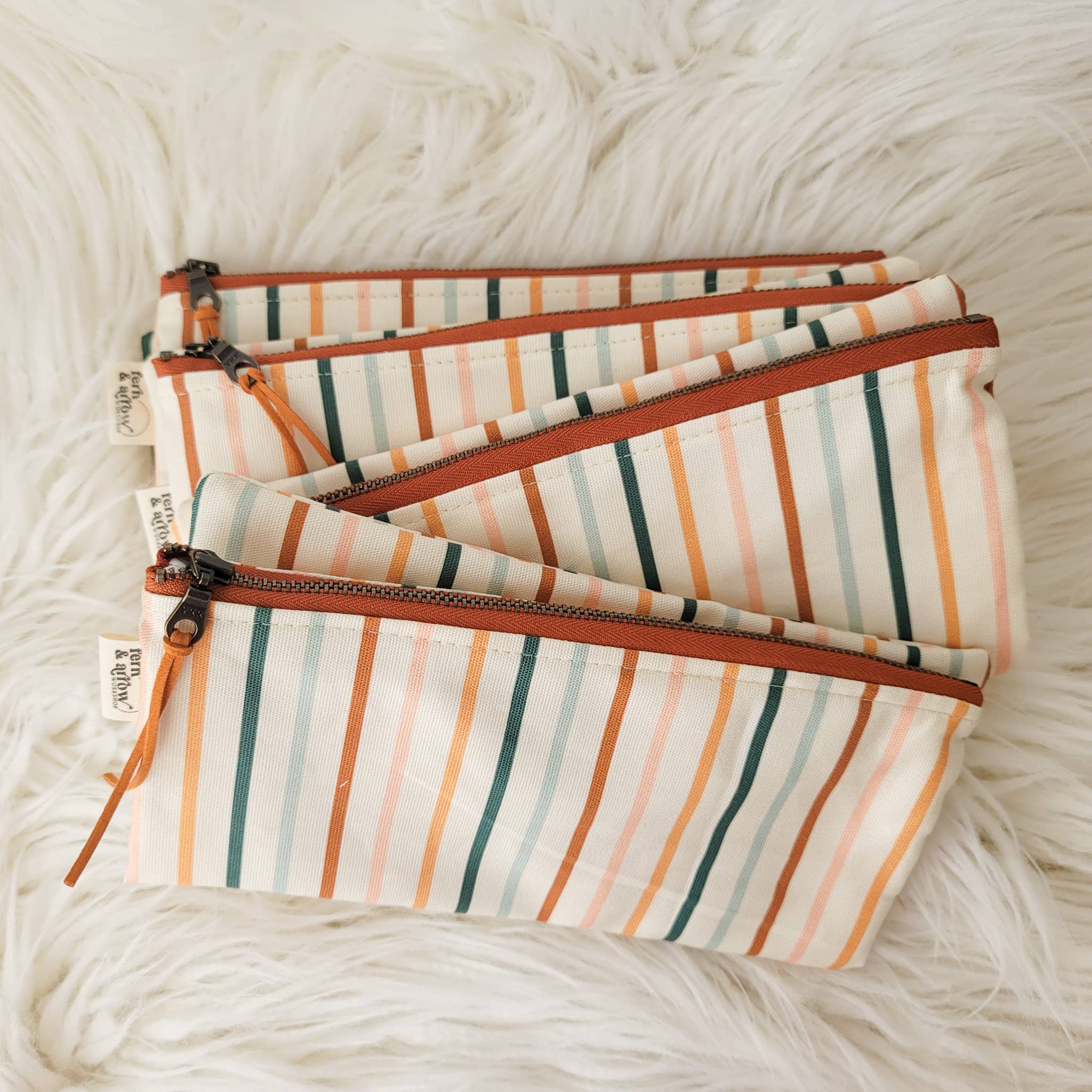 Water Resistant PUL Wet / Dry Bag - Juliette Stripe