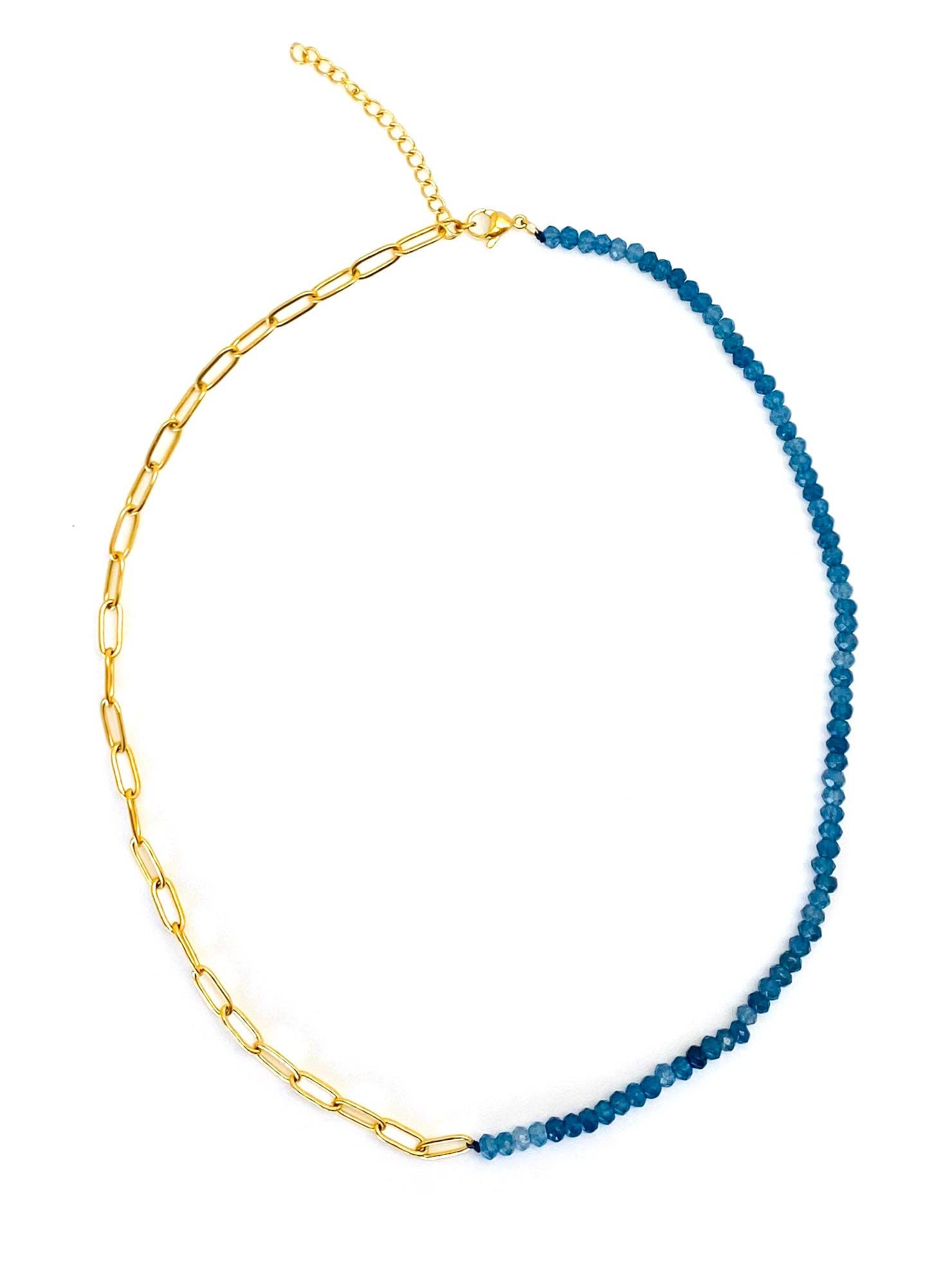 Paloma Necklace ~ Salty Babes: Deep Blue Ocean