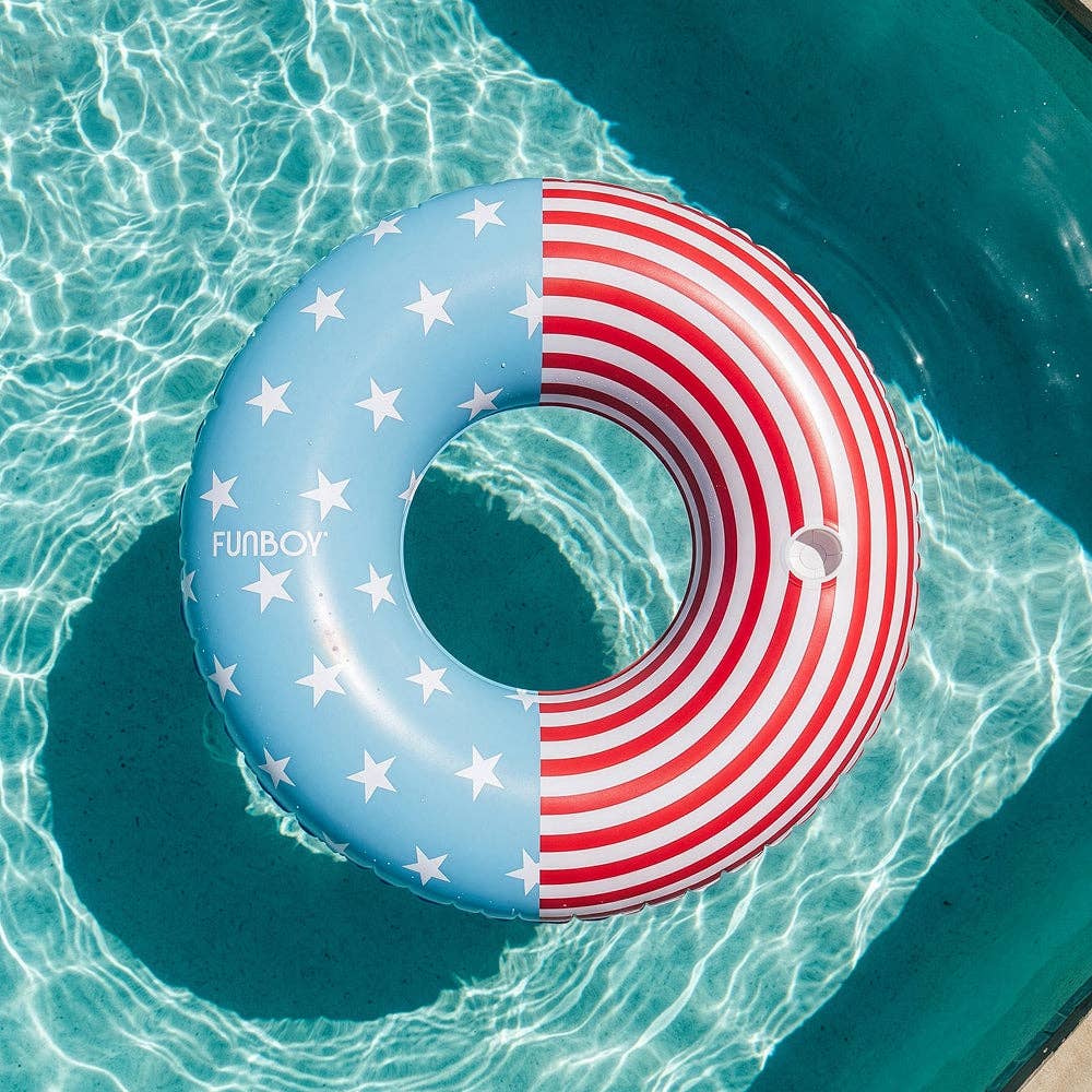 Red White and Blue Tube Float - Pool Essentials | Magothy Market