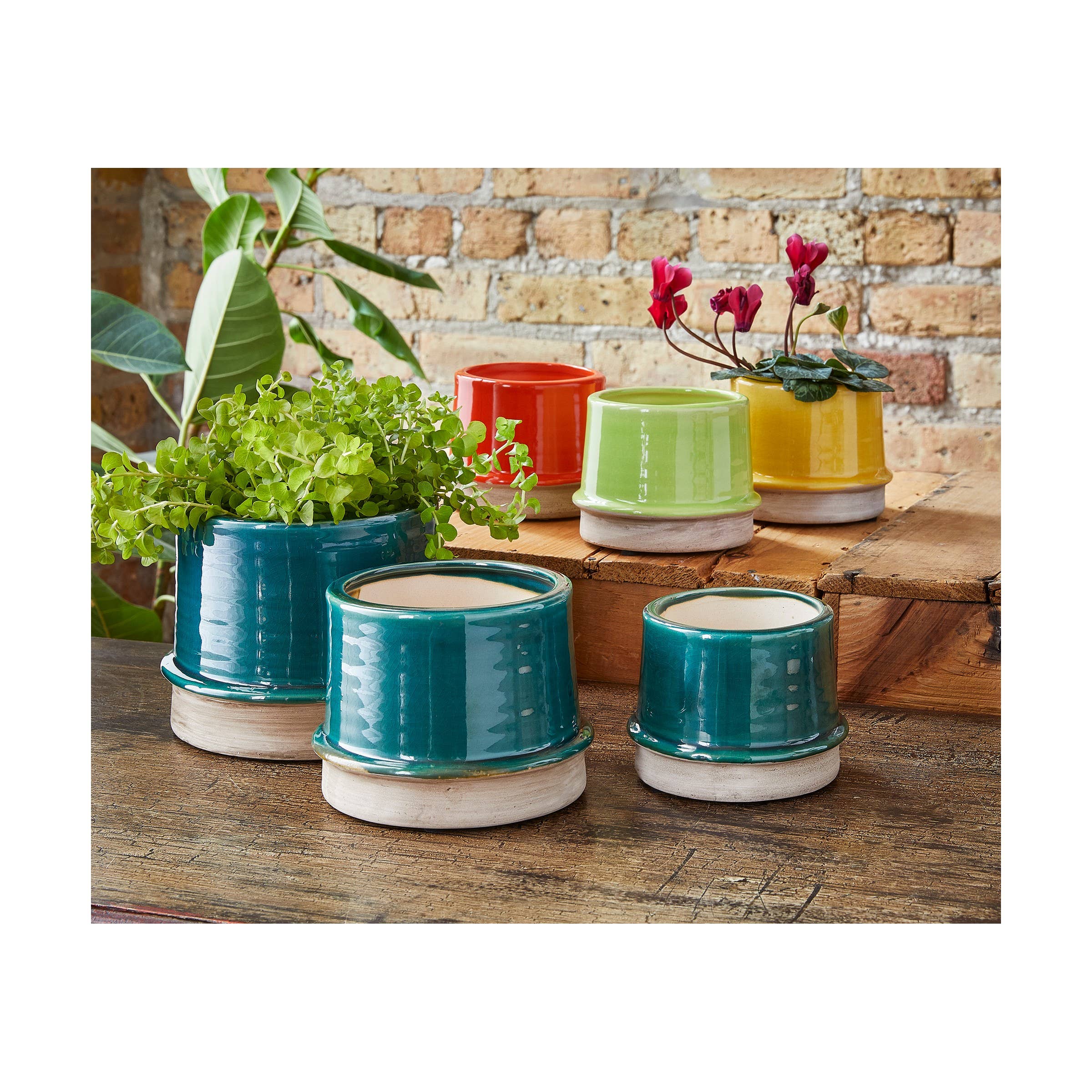 Radius Planter Small - Green