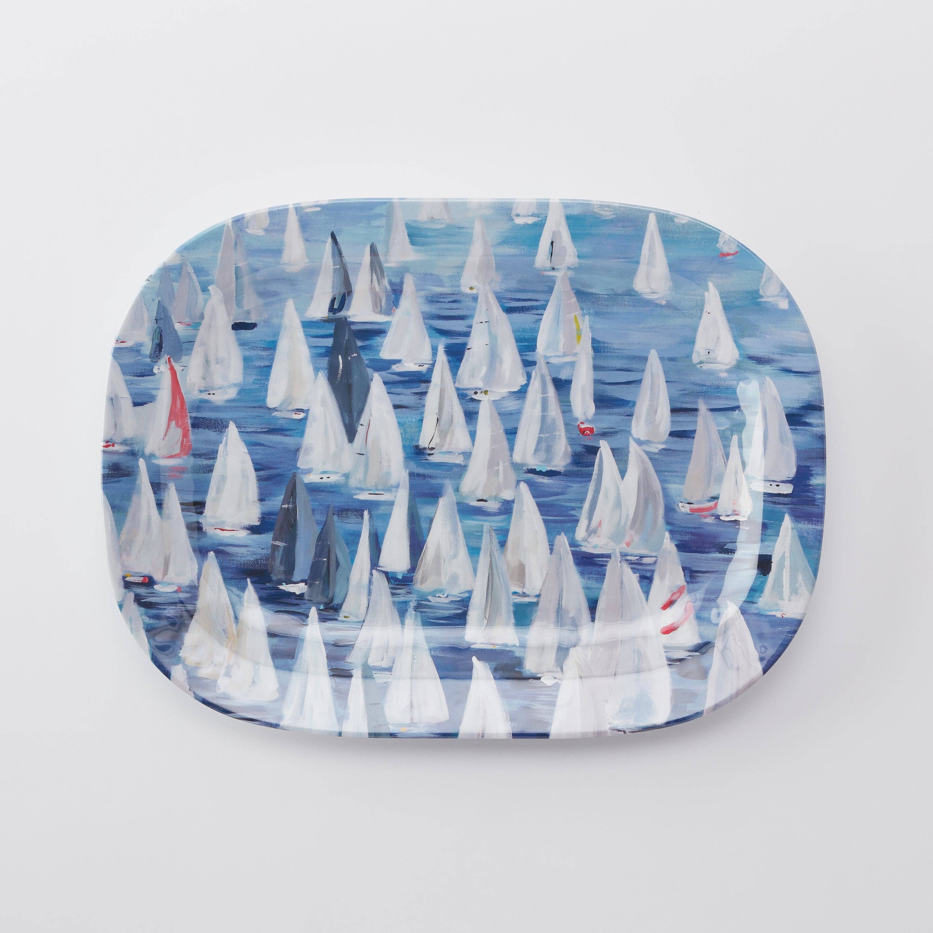Melamine Platter - Race Day in Annapolis | Magothy Market