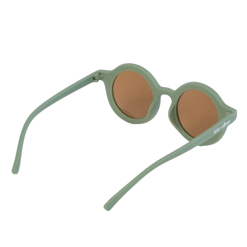 Kids Sunglasses: Cream Round