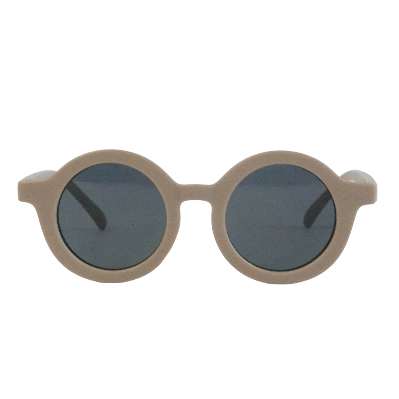 Kids Sunglasses: Cream Round