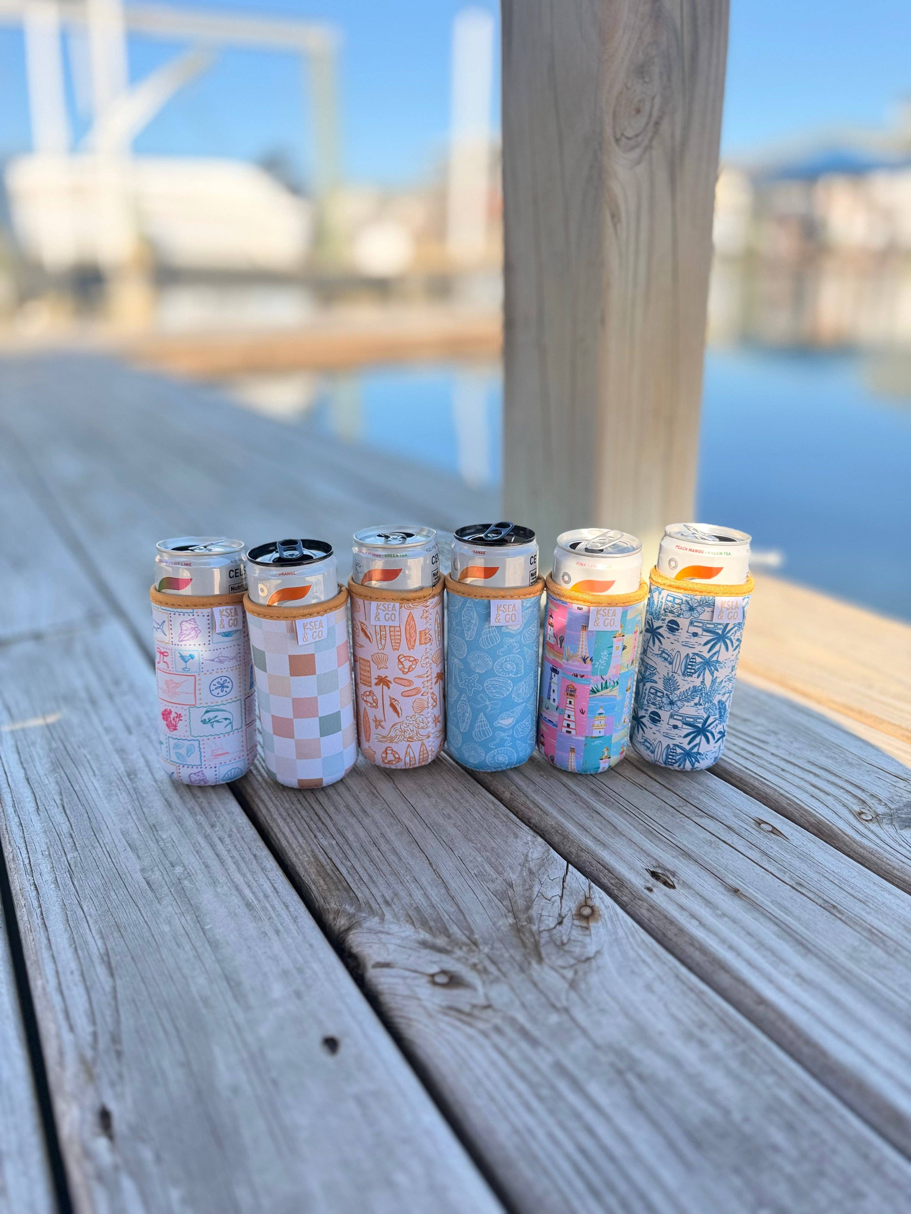 Can Sleeves - Pattern: 46 / Skinny 12 oz Cans