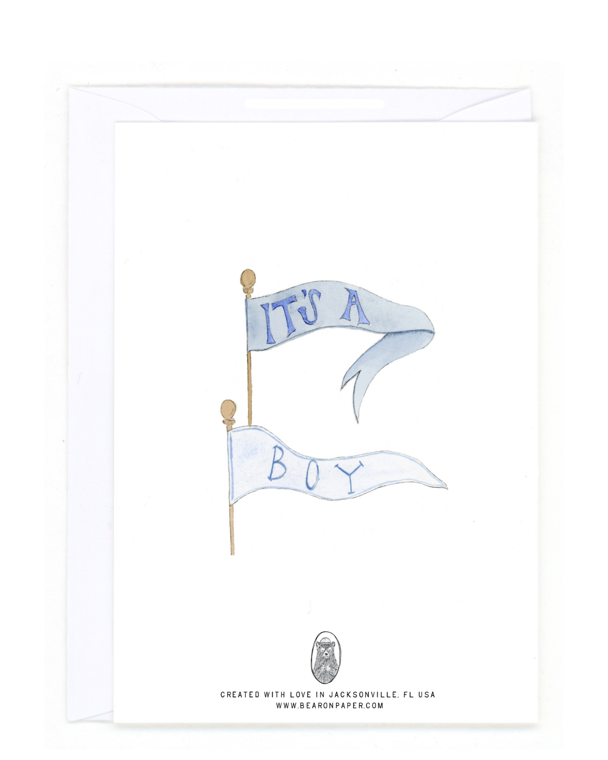 Ahoy It's A Boy - Card