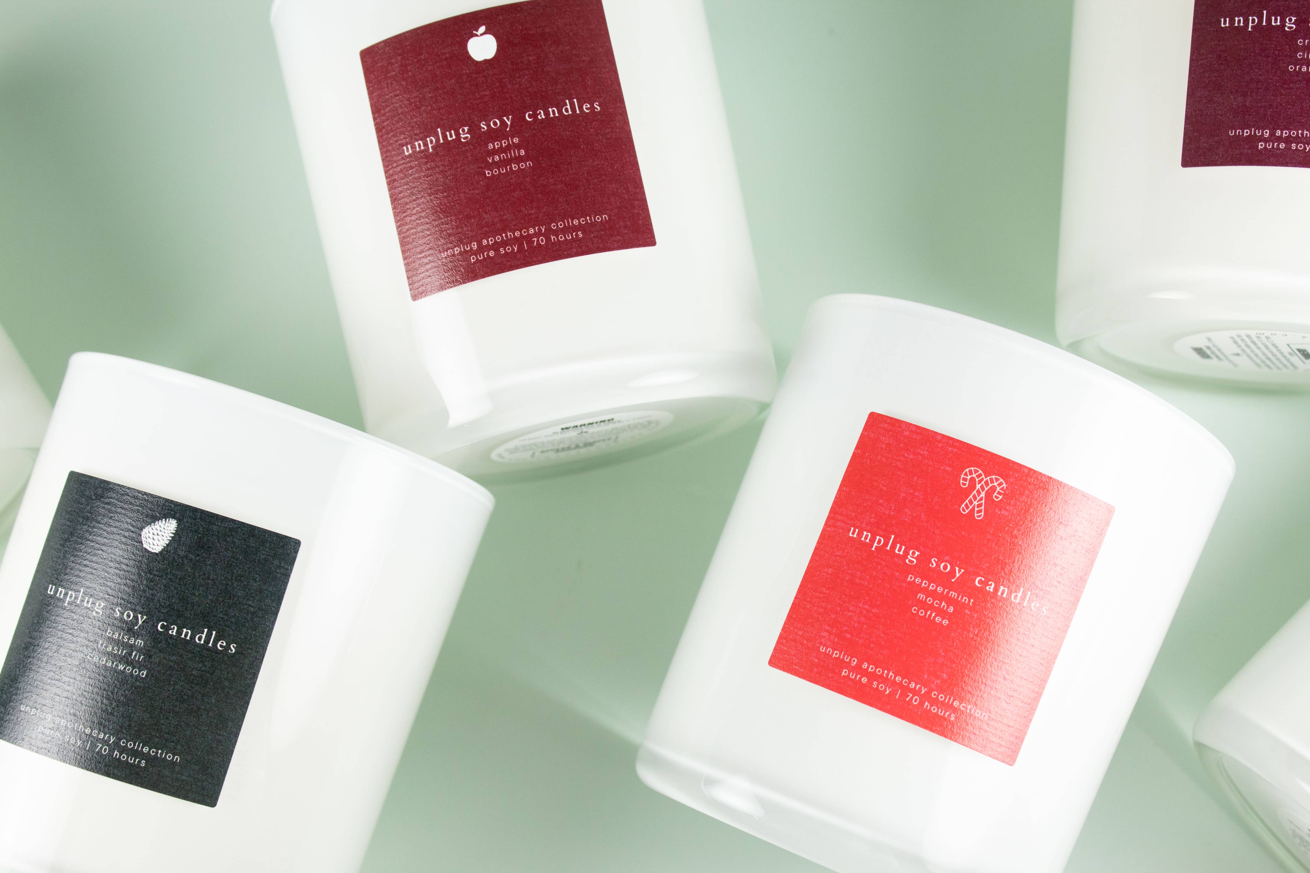 The Seasonal Edit – Peppermint Mocha Soy Candle